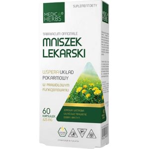 Medica Herbs Paardenbloem 625 mg - 60 Capsules