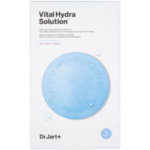 Dr. Jart+ - Derma sk Water Jet Vital Hydra Solution - Gezichtsmasker - 5 Stuks