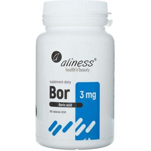 Aliness Boron ( boorzuur ) 3 mg - 100 tabletten