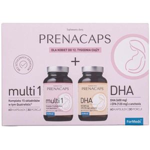 Formeds Prenacaps Multi 1 + DHA - 60 + 60 Capsules