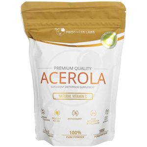 Progress Labs Acerola natuurlijke vitamine C, poeder  - 500 g
