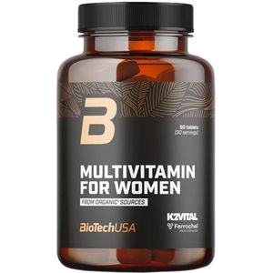 BioTech USA - Multivitamine voor Vrouwen - 60 Tabletten