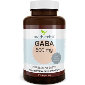 Medverita - Gaba 500 mg - Aminozuur - Voedingssupplementen