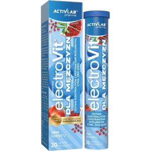 Activlab ElectroVit for Men, Granaatappel - 20 bruistabletten
