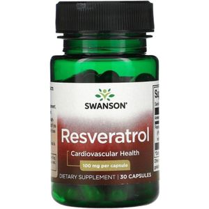 Swanson - Resveratrol - Voedingssupplement - 100 mg - 30 Capsules