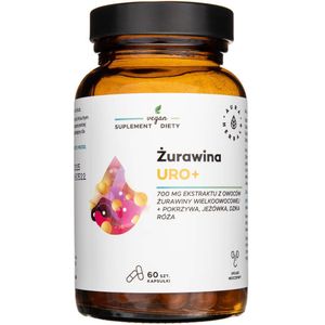 Aura Herbals Cranberry Uro+ - 60 Capsules