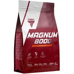 Trec Magnum 8000 Gainer met Creatine en MCT, Karamel-Vanille - 1000 g