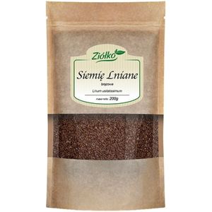 Ziółko Bruine lijnzaad, Zaden - 200 g