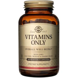 Solgar Vitamins Only - 90 plantaardige capsules
