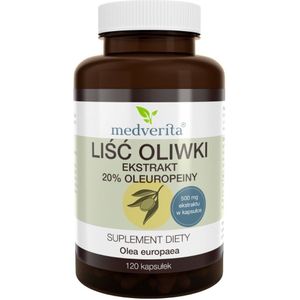 Medverita Olijfblad 500 mg - 120 capsules
