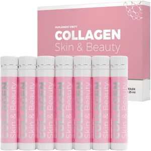 Laborell Collageen Skin & Beauty 2500 mg, Kers - 7 potten x 25 ml