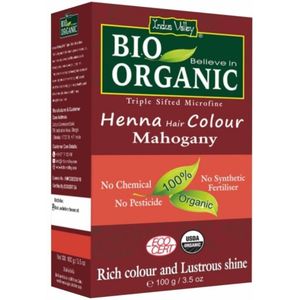 Indus Valley Henna Haarverf Mahonie - 100 g