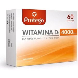 Protego Vitamine D3 4000 - 60 Capsules