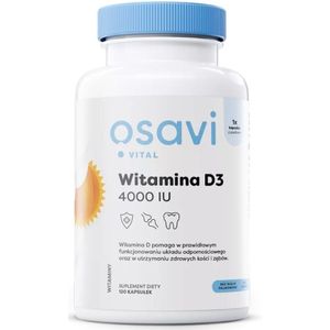 Osavi Vitamine D3 4000 IU - 120 Capsules