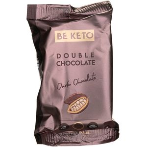 BeKeto Keto Reep, Dubbele Chocolade - 40 g
