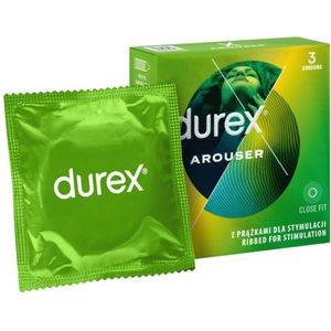 Durex Arouser Geribbelde Condooms - 3 stuks