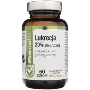 Pharmovit Zoethout 20% Glycyrrhizine - 60 Capsules