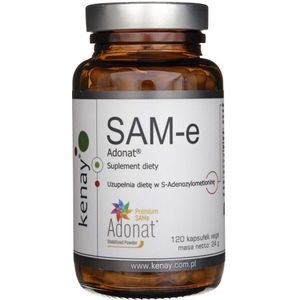 Kenay SAM-e S-Adenosyl-L-Methionine - 120 Capsules