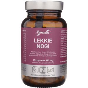 Panaseus Lichte Benen 490 mg - 50 Capsules