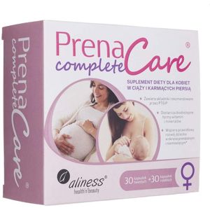 Aliness PrenaCare ® Complete voor zwangere vrouwen en vrouwen die borstvoeding geven - 60 Capsules