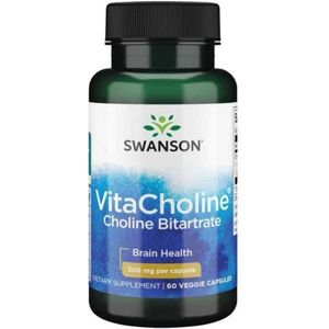 Swanson VitaCholine, Choline 300 mg - 60 capsules