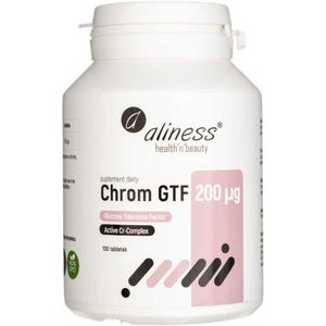 Aliness Chroom GTF 200 mcg - 100 tabletten