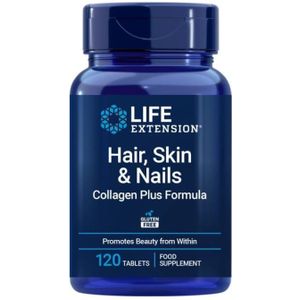 Life Extension Haar, Huid & Nagels Collageen Plus Formule EU - 120 tabletten