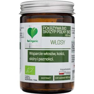 BeOrganic Brandnetel Heermoes 400 mg - 100 tabletten