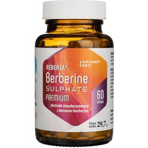 Hepatica Berberinesulfaat Premium 400 mg - 60 Capsules