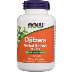 Now Foods Ojibwa Kruidenextract 450 mg - 180 plantaardige capsules