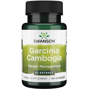 Swansong arcinia Cambogia 5:1 Extract 80mg - 60 Capsules