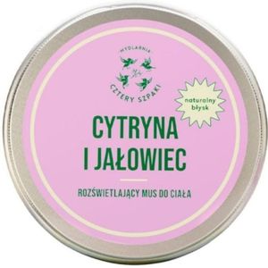 Cztery Szpaki Verhelderende Bodymousse, Citroen & Jeneverbes - 150 ml