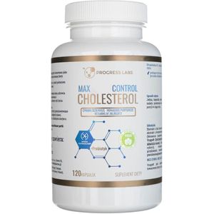 Progress Labs Cholesterol + Prebioticum - 120 Capsules
