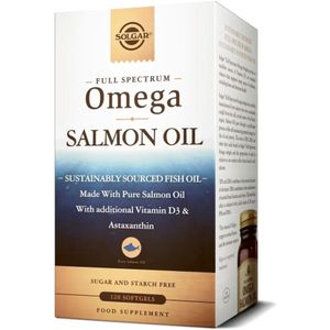 Solgar Volledig omega-zalmolie - 120 softgels