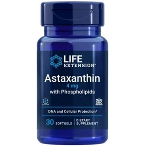 Life Extension Astaxanthine 4 mg met fosfolipiden - 30 softgels
