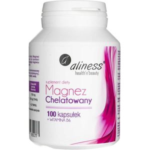 Aliness Chelated Magnesium + Vitamine B6 - 100 Capsules
