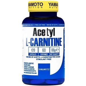 Yamamoto Acetyl L-Carnitine 1000 mg - 120 capsules