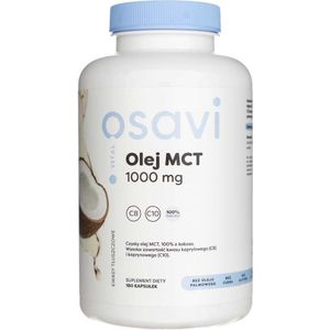Osavi MCT-olie 1000 mg - 180 Capsules