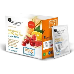 Aliness Vitamine C 1000 mg Plus met Zink - 30 Zakjes