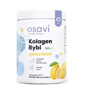 Osavi Naticol ® Collageen van wilde kabeljauwvis, Citroen - 360 g