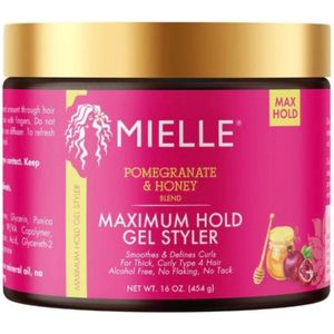 Mielle Organics - Granaatappel & Honing - Maximum Hold Gel Styler - 454 g