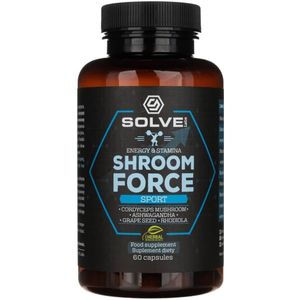 Solve Labs Shroom Force Sport - 60 Capsules