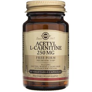 Solgar Acetyl-L-Carnitine 250 mg - 30 Capsules