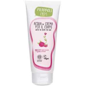 Pierpaoli Ekos vochtinbrengende crème met rozenwater - 200 ml