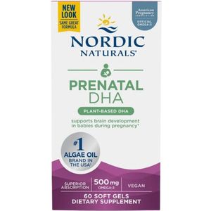 Nordic Naturals Vegan Prenataal DHA - 60 Capsules