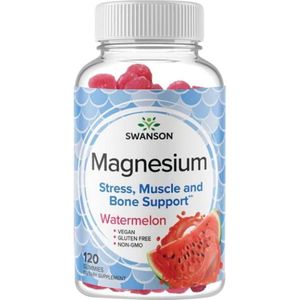 Swanson Magnesium, Watermeloen - 120 Gummies
