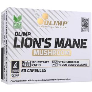 Olimp - Lion's Mane Mushroom - Supplement - Vegan - 60 Capsules