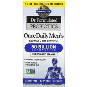 Garden of Life - Dr. Formulated Probioticums - 30 Capsules - Voor Mannen