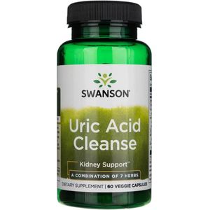Swanson - Uric Acid Cleanse - Voedingssupplement - 60 Capsules