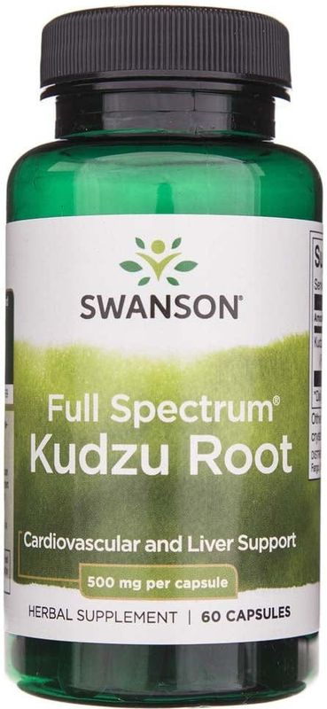 Swanson Volledig Spectrum Kudzuwortel 500 mg - 60 Capsules